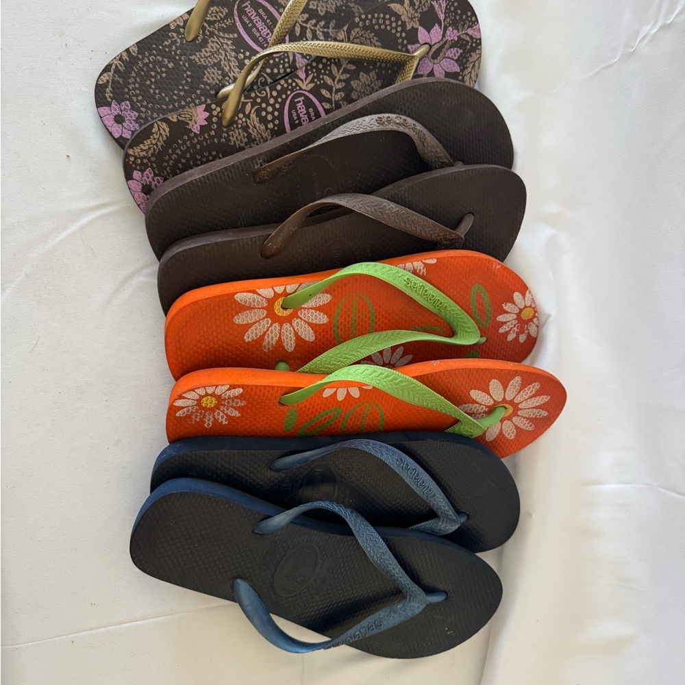 Colorful Havaianas Flip Flop Collection
